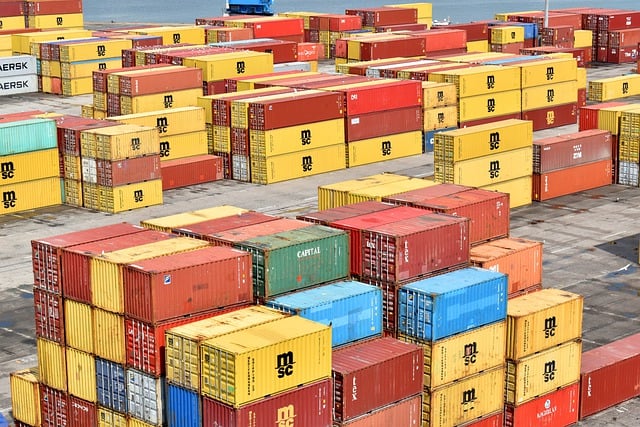 kontejnery na zboží